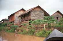 to Jpeg 38K 9809R09 Intha houses near Ywama (with weaving looms under the house) Lake Inle, Shan State. 