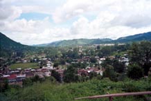 to 64K Jpeg The city of Kalaw set in the hills of southwestern Shan state