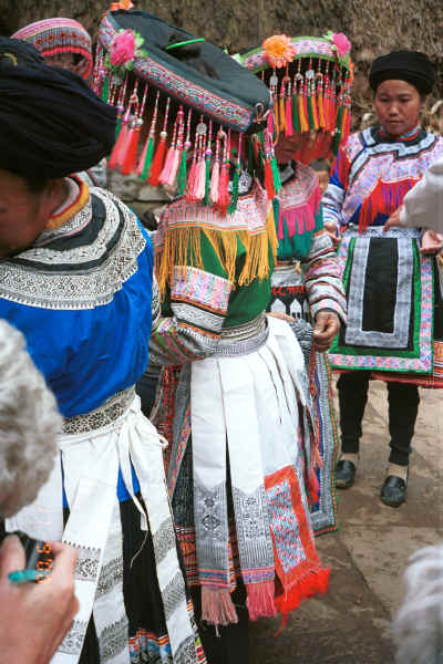 Miao women  - Chang Tion village, Cheng Guan township, Puding county, Guizhou province 0010w18.jpg