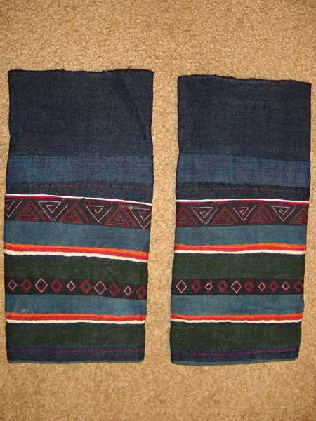 40K Jpeg Hani woman's leggings, Menghai county, Yunnan province, southwest China