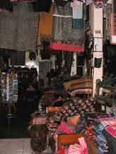 to Jpeg 57K The crammed interior of Kesorn Arts, the tribal artifacts shop of Kesorn and Bucklee Bell in Chiang Mai  3398