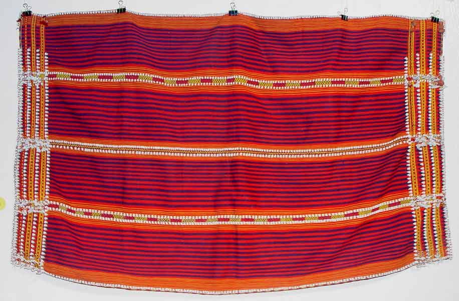 67K Jpg 15 - Gadang women's cotton and beaded skirt, Paracelis Mountain Province, Northern Luzon, 20th century. 99 cm x 53.5 cm