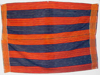 to 70K Jpg 16 - Gadang woman's cotton wrap-around skirt, Paracelis Mountain Province, Northern Luzon, early 20th century. 75 cm x 105 cm