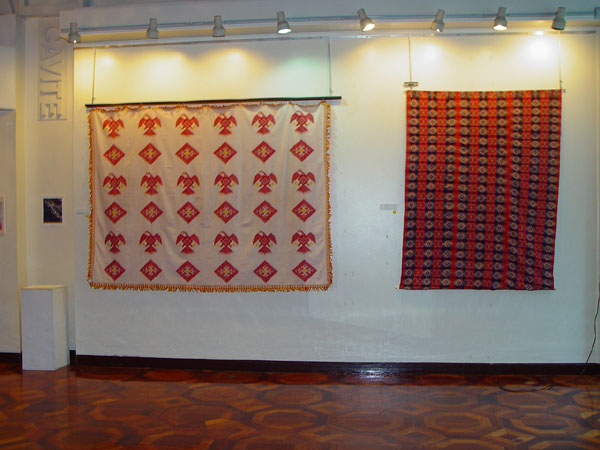 61K Jpg One of the general gallery shots of the exhibition of Filipino textiles from the collection of Myunghee & Peter Reimann as exhibited at the Philippine Centre, Philippine Consultate General, New York from February 4-15, 2008.